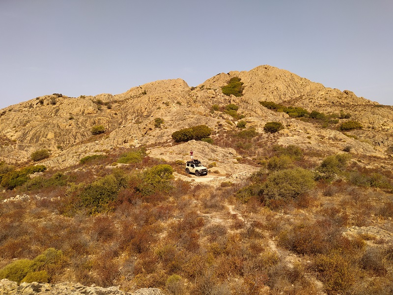 Jimny in Désert des Agriates