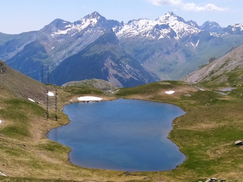 Bergsee in den Pyrenäen