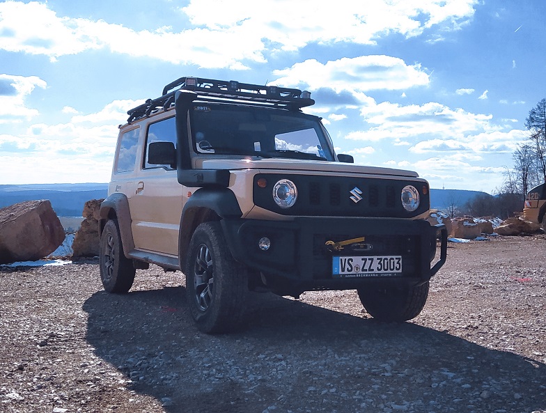 Schnorchel und Winde für den Jimny