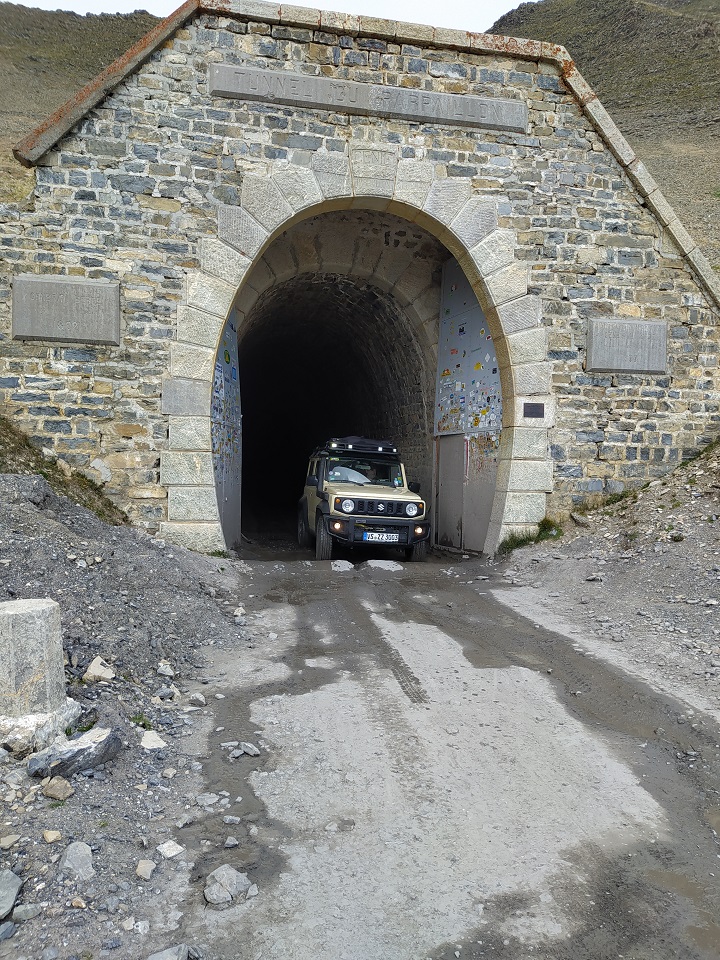 Jimny am Col du Parpaillon